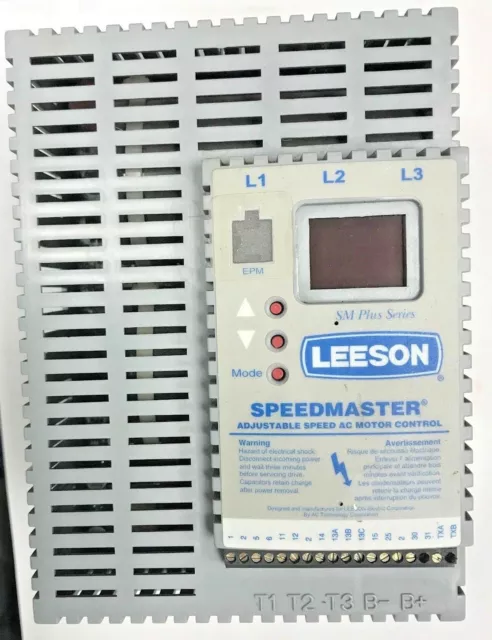 LEESON 174440 vitesse réglable commande moteur AC VFD