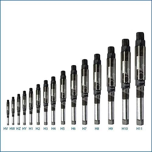 Factory 15Pc Adjustable Hand Reamer Set 8/A to H (HV-H11) Reamer set 15Pcs Set