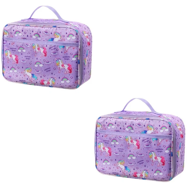 2x bolsa de almuerzo aislada al aire libre