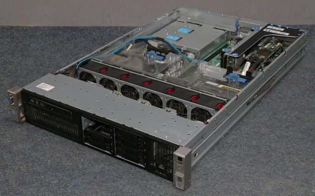 HP PROLIANT DL380E Gen 8 G8 Rackmount Server (2x Xeon E5-2407 16GB No ...