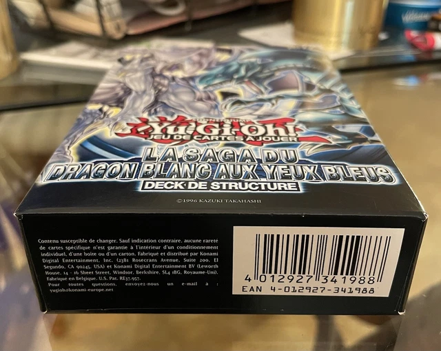 YUGIOH! DECK DE Structure La Saga du Dragon Blanc aux Yeux Bleus (2013) 1st EUR 50,00