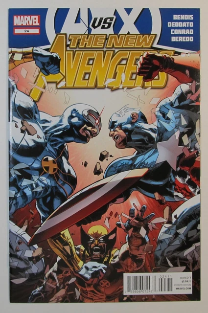 New Avengers Vol. 2 # 24 Nm- 9.2 Marvel 2012 Vs X-Men Avx