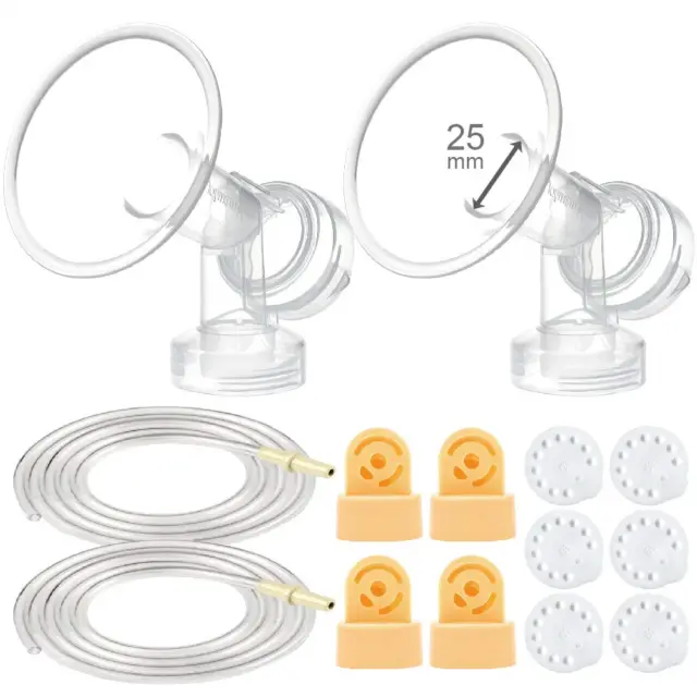 Breast Pump Kit for Medela Pump in Style Advanced Breastpump. Includes 2 Tubing,