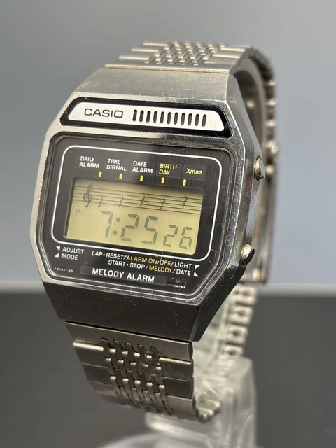 VINTAGE CASIO WATCH 12 Melody Alarm 82 H 104 Japan A $171.04