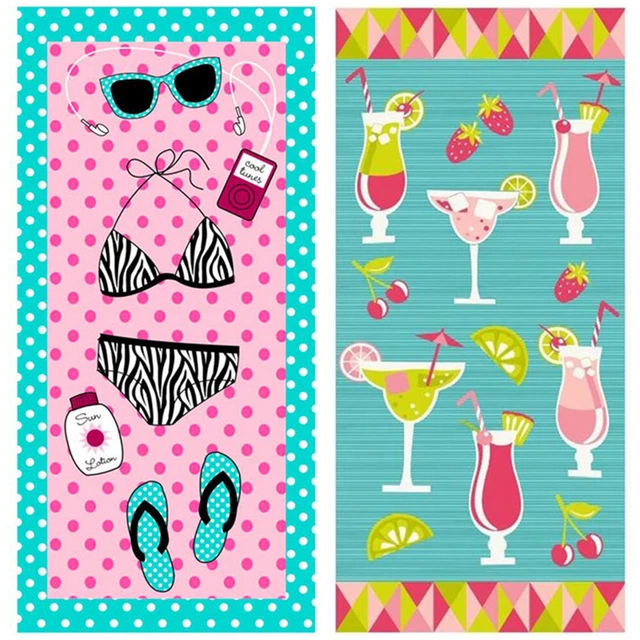70*150CM Large Microfibre Beach Bath Towel Sports Travel Camping Gym Lightweight