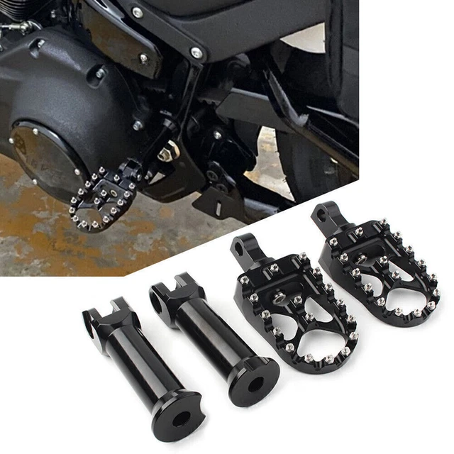 thumbnail image 2 of 1.5 Inch Rear Shock Mount Extender For Harley Softail Street Bob 2018-2023 – Gloss Black 2 of 6