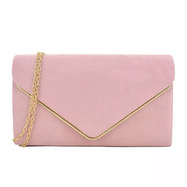 Women Stylish Evening Clutch Purse Formal Party Prom Wedding Bride Crossbody Bag