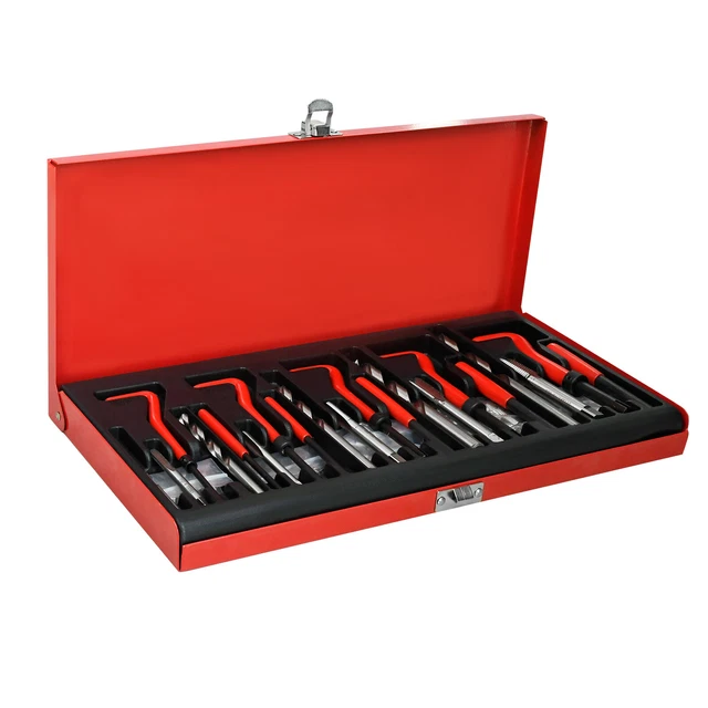 131 Tlg. Gewinde Reparatur Werkzeug Satz Helicoil Auto Motor M5 M6 M8 M10 M12 DE