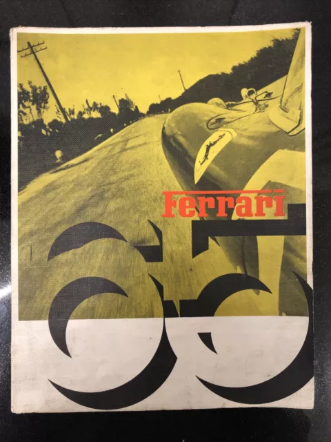 Annuario Ferrari 65 RARO - Yearbook Ferrari 1965 RARE