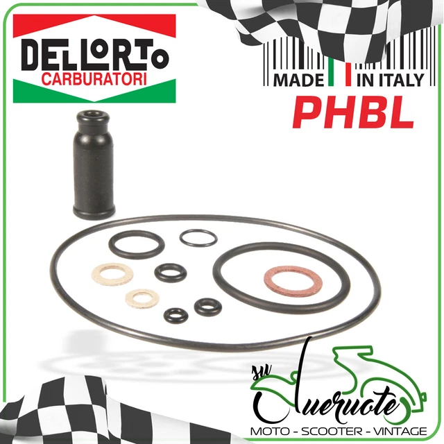 KIT GUARNIZIONI CARBURATORE DELL'ORTO REVISIONE PHF 30 32 34 36 A B D DELLORTO - Foto 7
