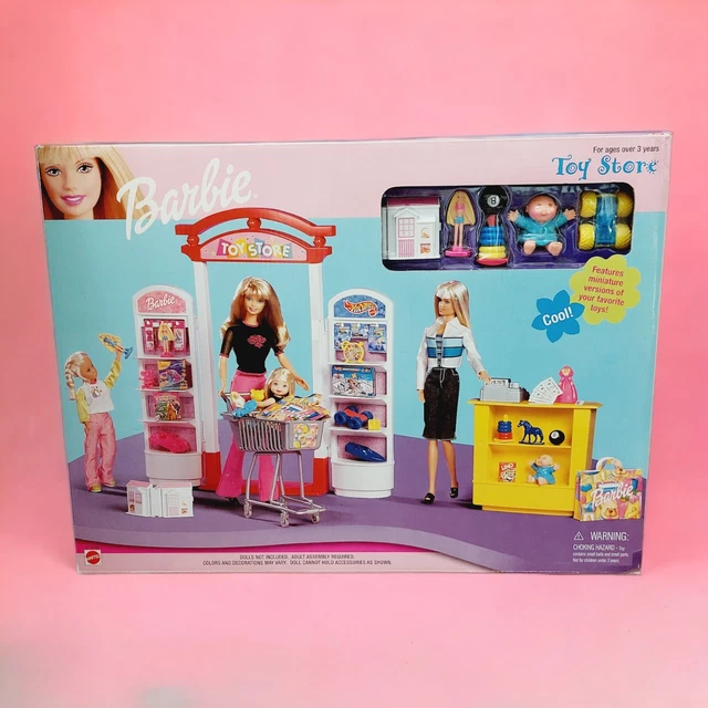 VINTAGE BARBIE PLAYSET Toy Store VERY RARE NRFB 1999 Mattel 6779394