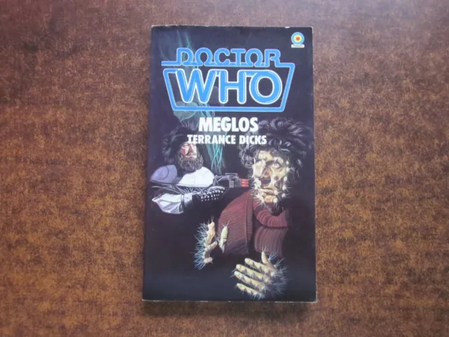 DOCTOR WHO - MEGLOS by Terrance Dicks 1983 Target Paperback Book