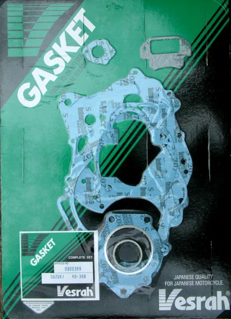 VESRAH Complete Full Gasket set kit Suzuki DS185 TS185 N/T/X/ER 1979-81 VG368