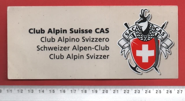 Club Alpin Suisse -  Autocollant *042*