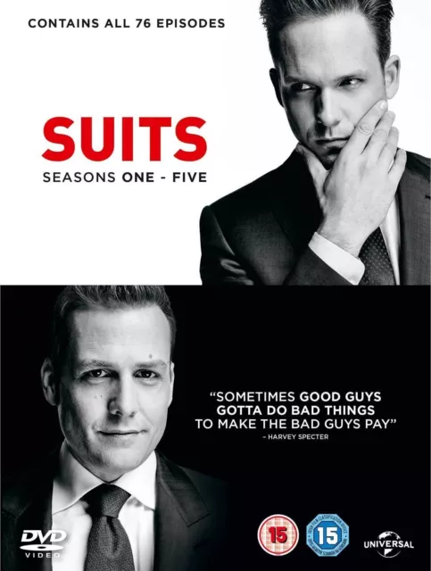 Suits Series complete season 1, 2, 3, 4 & 5 DVD Box Set New Sealed TV