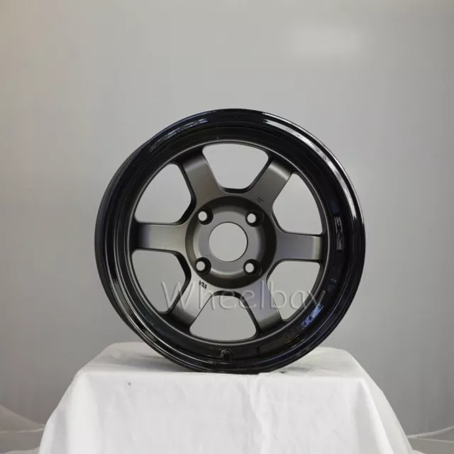 4 Pcs Rota Wheel Grid V 15X7 4X114.3 Offset: +20 & 0  Fgm/ Blk  Last Set