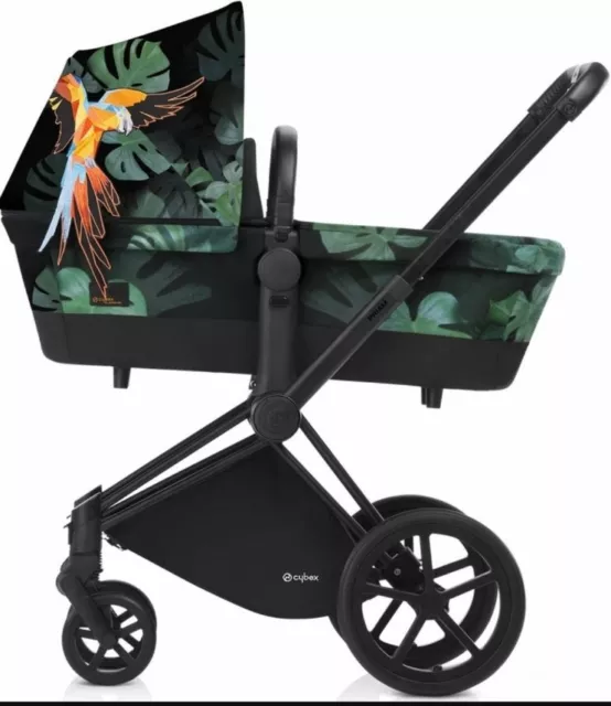 CYBEX Birds of Paradise Priam Lux Carry Cot - Multicolor - New