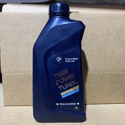 GENUINE BMW ENGINE Oil 1 Litre Shell Top up Twin Power Turbo LL04 SAE ...