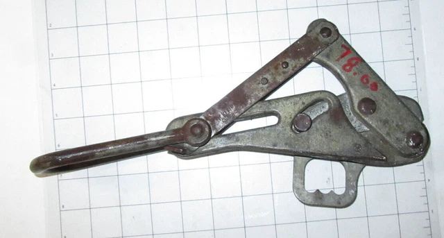 Klein Tools 1613-40BH .12"-.37" 4500 Lbs Cable Wire Grip Puller, USA Made