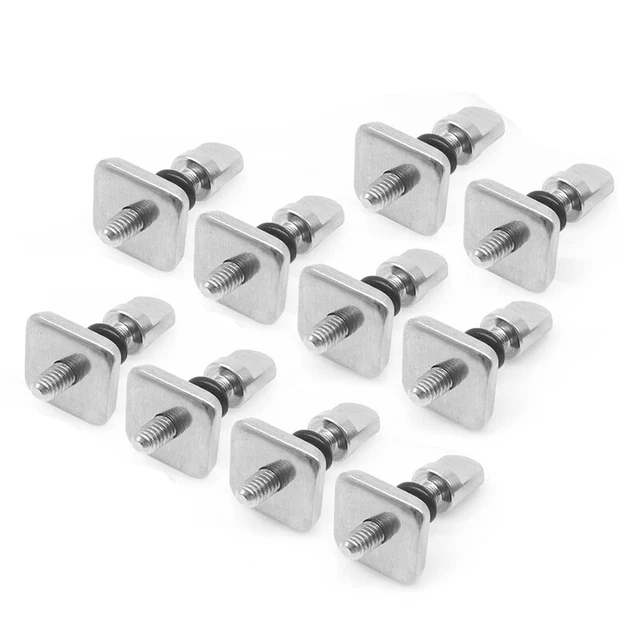 10 Pcs Removable Surfboard Fin Screw,Fin Screw Thumb Fin Surfboards Accesso J2M4