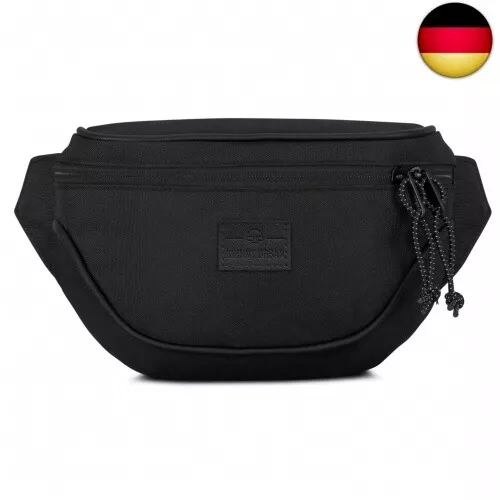 JOHNNY URBAN Bauchtasche Damen & Herren Schwarz - Ben - Gürteltasche aus für A