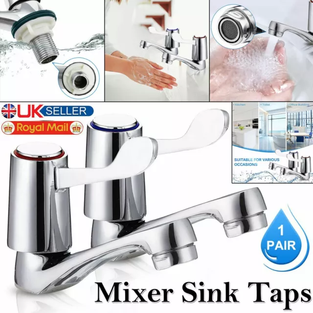 Waschbecken Badezimmer Wasserhahn Chrom Mixer Spülen Wasserhahn Modern Messing Wasserfall Wasserhahn 1 Paar