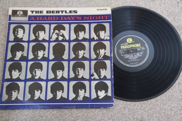 A Hard Days Night Parlophone PMC1230 UK 1964 Mono Recording