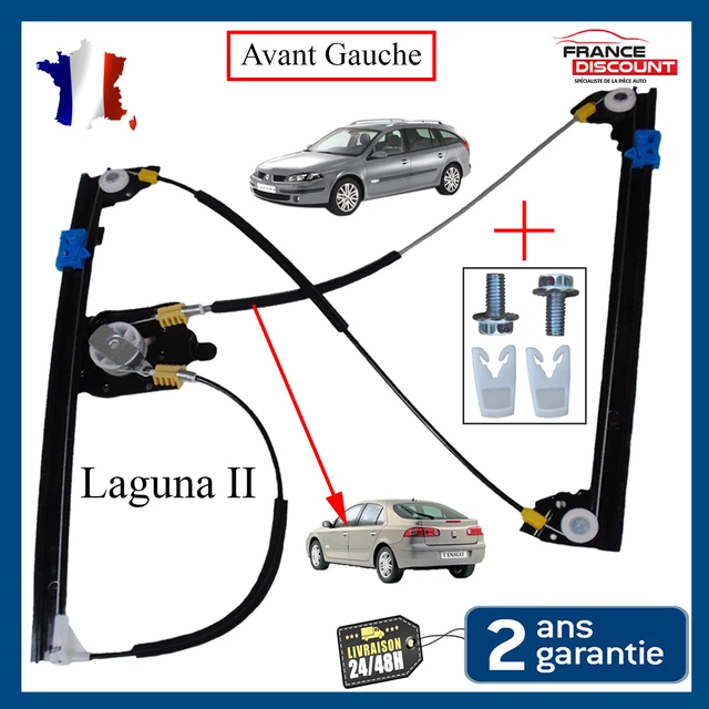 Mécanisme Lève-vitre électrique Avant Gauche Pour Citroën Xsara 2 (Phase II) - NEWPARTS