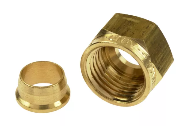 Spare Nuts & Universal Olives for Wade Brass Imperial Compression Fittings