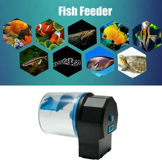 Hobby toppy automatic fish on sale feeder