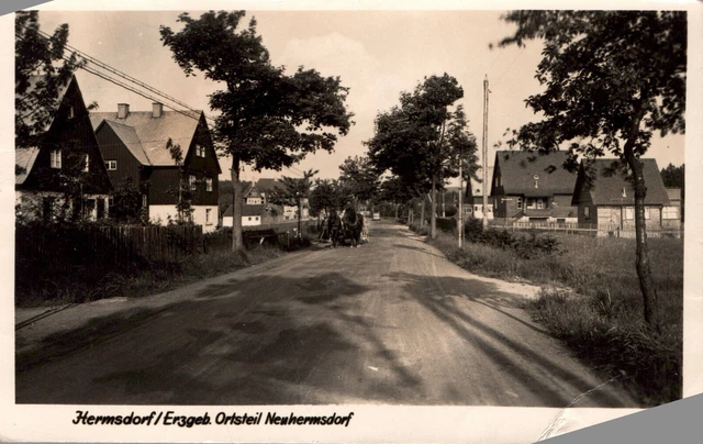 AK Hermsdorf Erzgeb. Ortsteil Neuhermsdorf ca. 1961 Bahnpost (Nr. 1694)