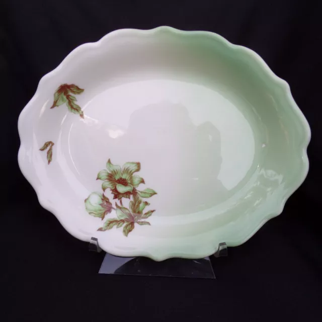 Union Pacific Railroad Desert Flower Small Oval Platter 1955 Syracuse