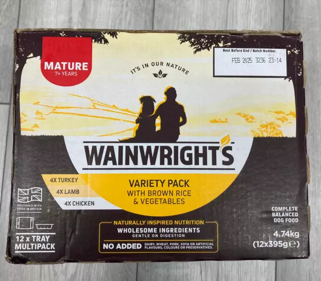 Wainwrights turkey and deals rice wet food