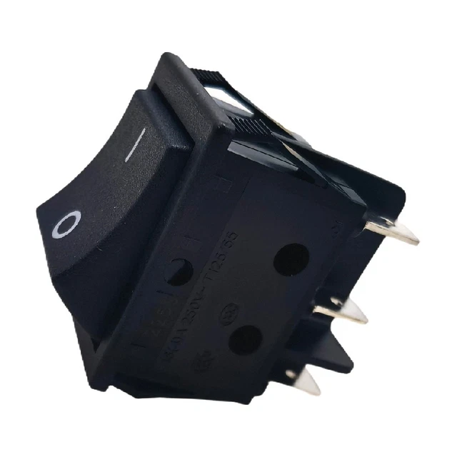 Aero Rocker Switch R 6PIN ROCKER SWITCH Double Pole 16A 20A 125V 250V 1/4HP 3/4HP for R ...