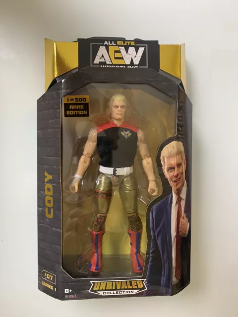 AEW Mystery Box (12x12x8) (1 Rare or Chase, 3 AEW Figures, 1