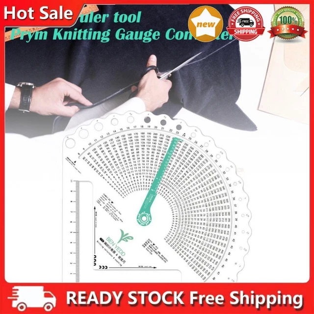 Prym Knitting Calculator Sewing Tools Knitting Counter Density Ruler Converter