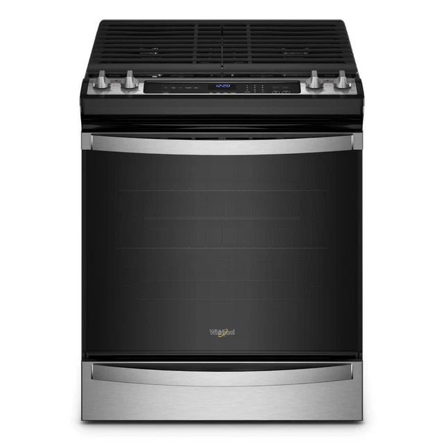 WHIRLPOOL WEG745H0LZ , Stainless Steel