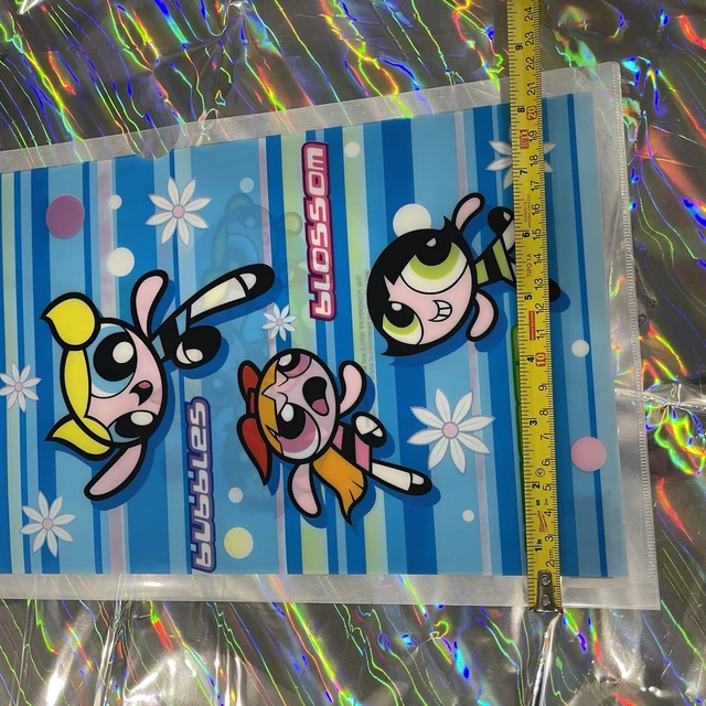 THE POWERPUFF GIRLS Clear Folder Binder Envelope 2000s Y2k NEW ...