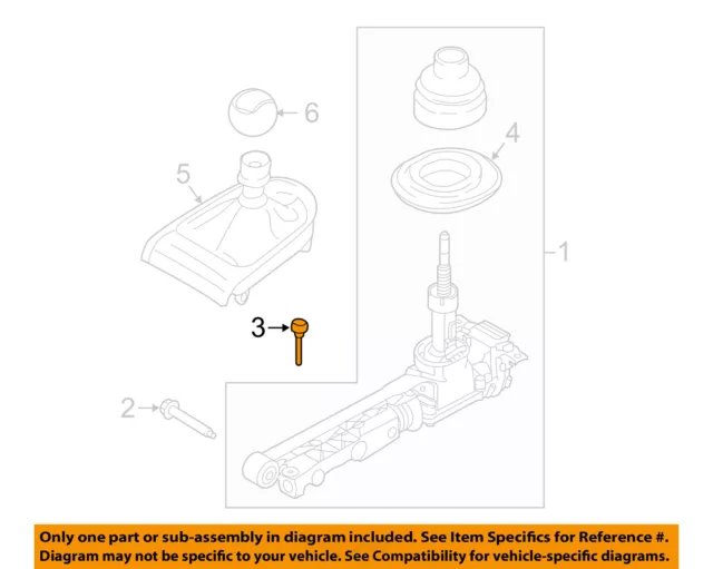 FORD OEM 15-18 Mustang CONSOLE-Shifter Assembly Pin 4R3Z7C211AA