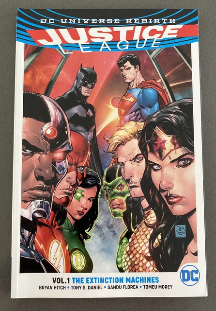 DC Comics Justice League TPB Rebirth Vol 1 Superman Batman Flash Wonder Cyborg