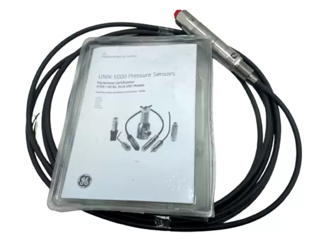 GE Druck UNIK 5800 Pressure Sensor PTX-58S2-TC-A2-CB-H1-PA-5630 250 bar