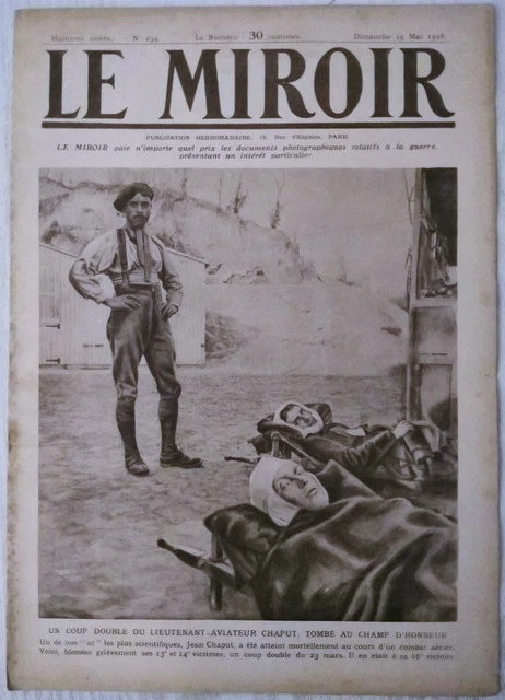 LE MIROIR 234/PHOTOGRAPHIES De La Guerre 14-18/Cathédrales De Reims Et