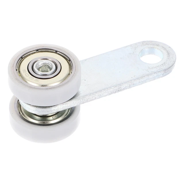 Roues De Porte Coulissante De Salle De Bain 23mm - Kit Avec Supports Métalliques Pour Installation Facile