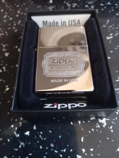 ZIPPO LIGHTER Bradford PA USA import absolutely stunning new 