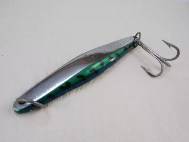 Vintage UFO #6 California Jigging Lure 6oz  6" Mackerel Pattern Casting Jigging