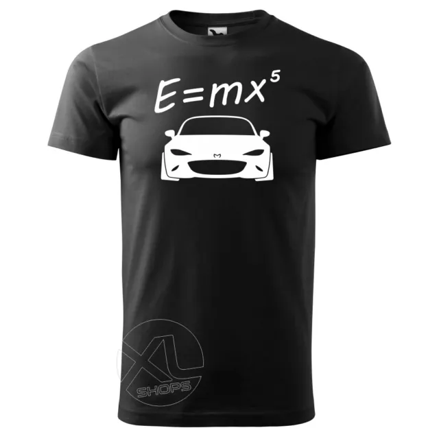 Tshirt MAZDA MX-5 ND E=MX5 homme silhouette maglietta herren t-shirt 4303