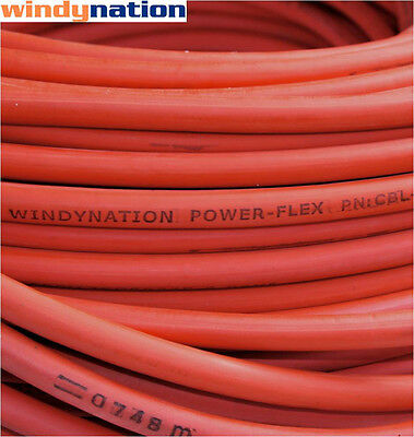 Welding Cable Red Black 6 AWG GAUGE COPPER WIRE BATTERY SOLAR LEADS 3