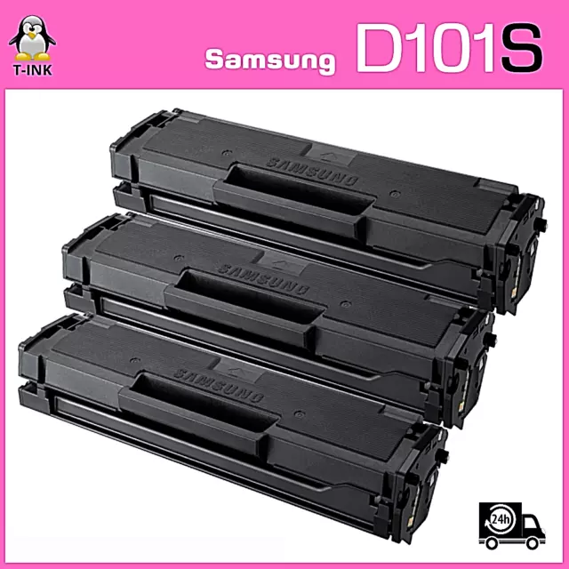 3 Toner MLT-D101S per Samsung ML-2165W SCX-3405FW SCX-3405F ML-2160 ML-2162 760