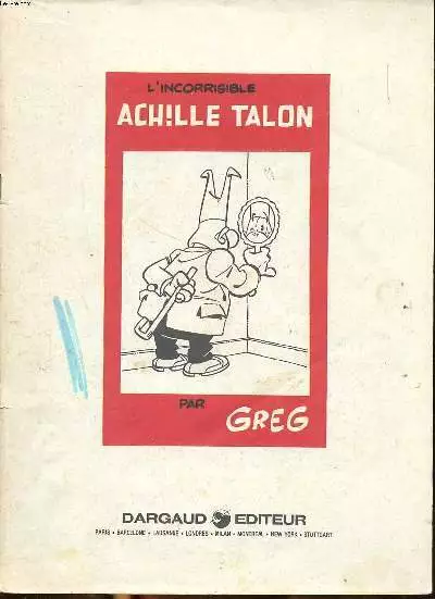 L'incorrigible Achille Talon - Greg - 1983