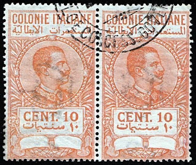 Italia Colonias Revenue Sellos Usado